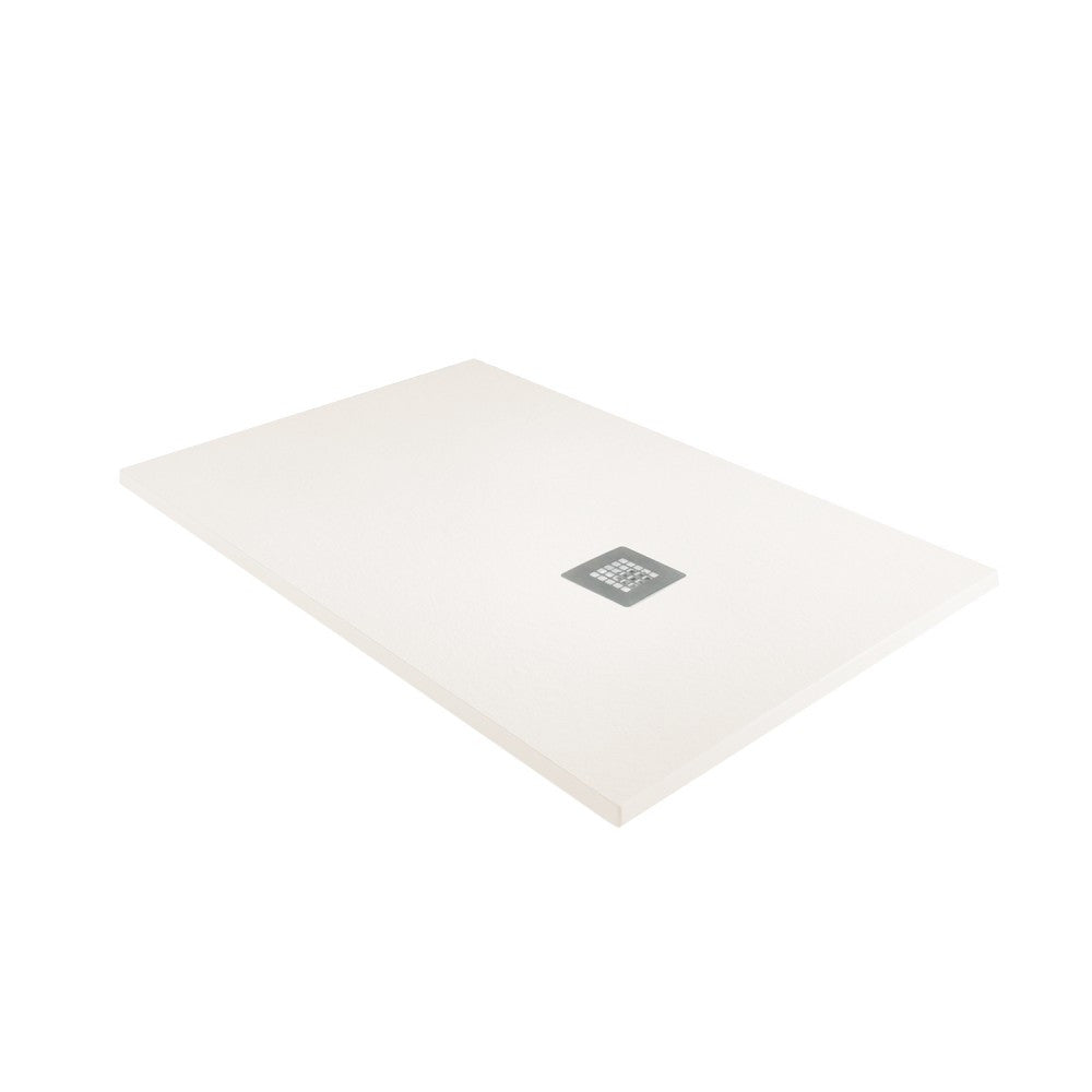 Alicante Receveur de Douche Extra Plat 30MM Solidstone Crème