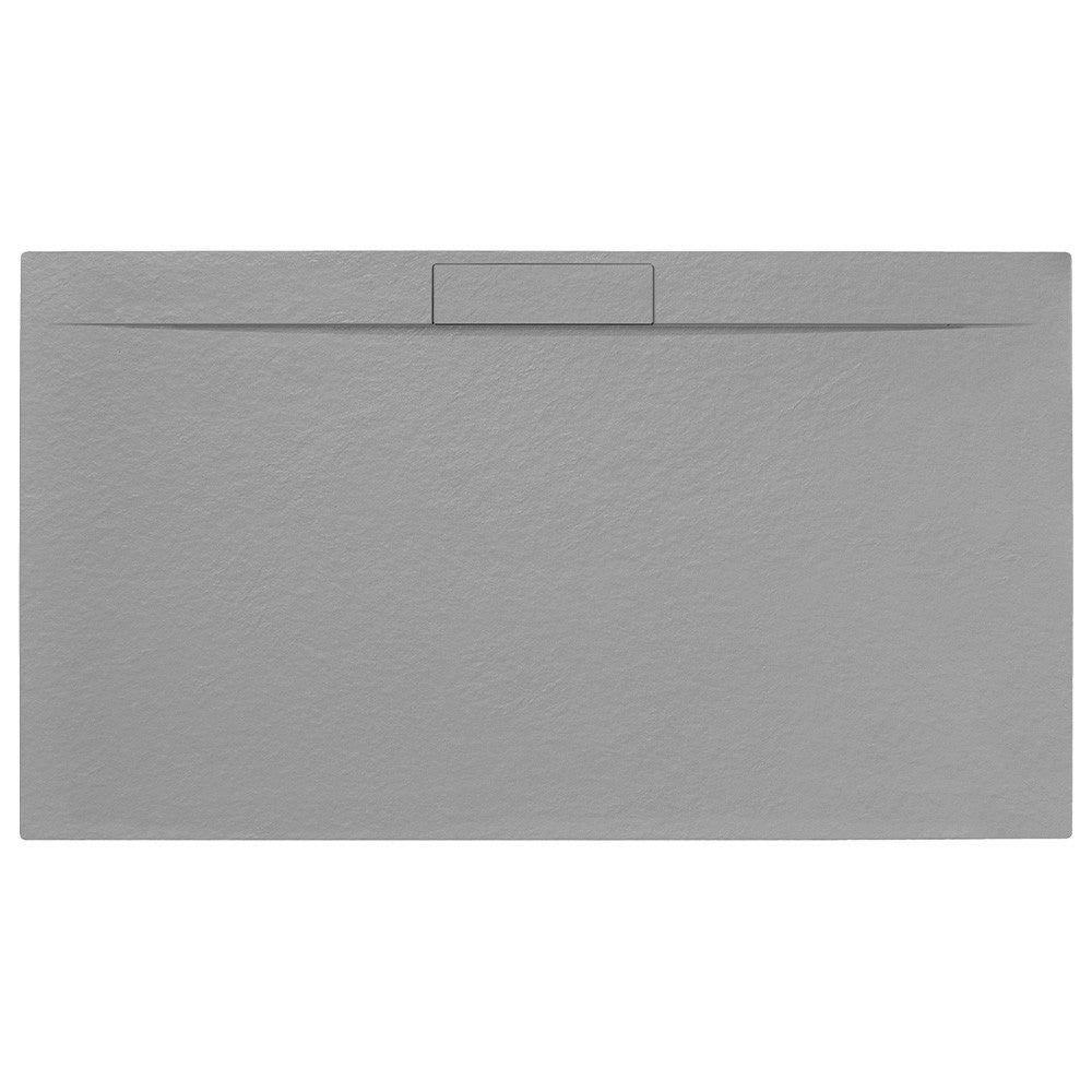 Darbo Receveur de Douche Extra Plat 30MM Solidstone Gris Basalte