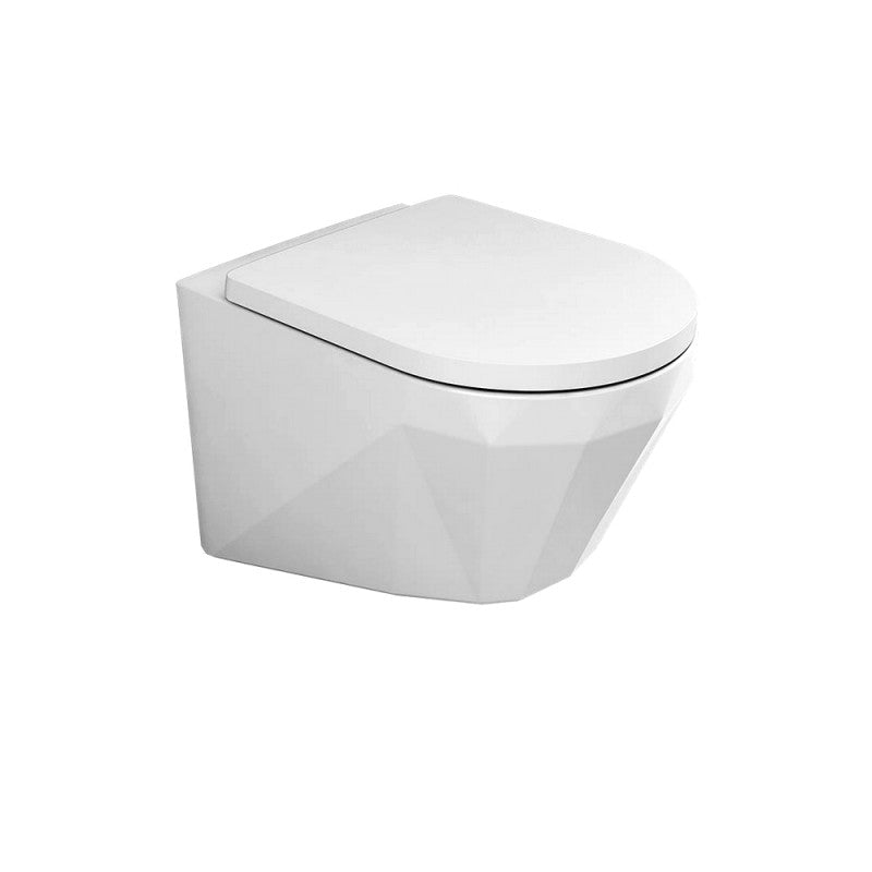 Moly WC Suspendu Hygiénique Alpin Blanc Long. 52CM