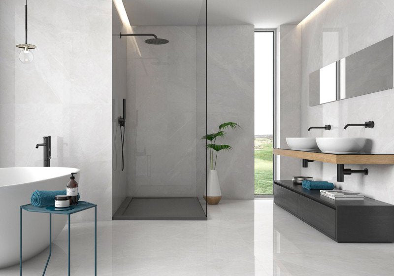 GEOTILES CERAMICA Collection Magda Carrelage Grès Cérame Blanco - Decorosa