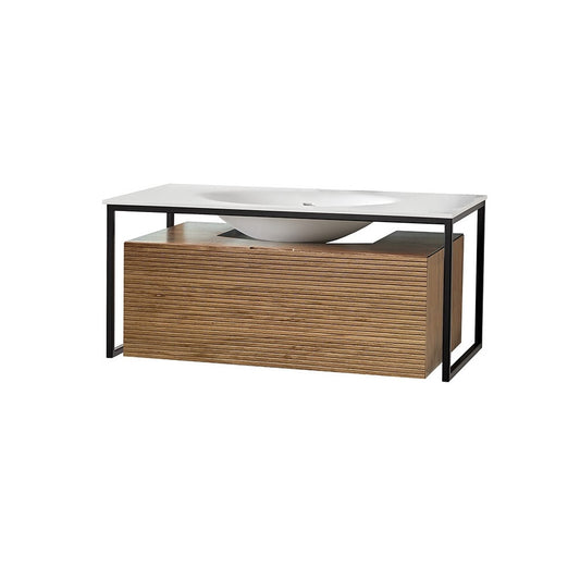 Fargo Caisson de Meuble avec Vasque Larg. 80CM Chêne Massif