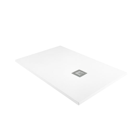 Alicante Receveur de Douche Extra Plat 30MM Solidstone Blanc