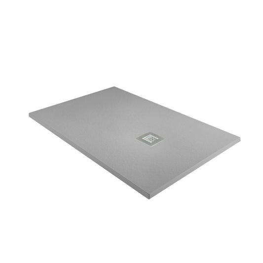 Alicante Receveur de Douche Extra Plat 30MM Solidstone Gris Basalte