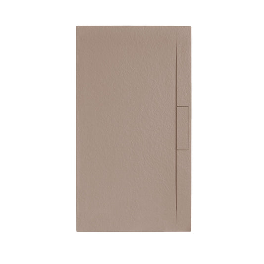 Darbo Receveur de Douche Extra Plat 30MM Solidstone Moka