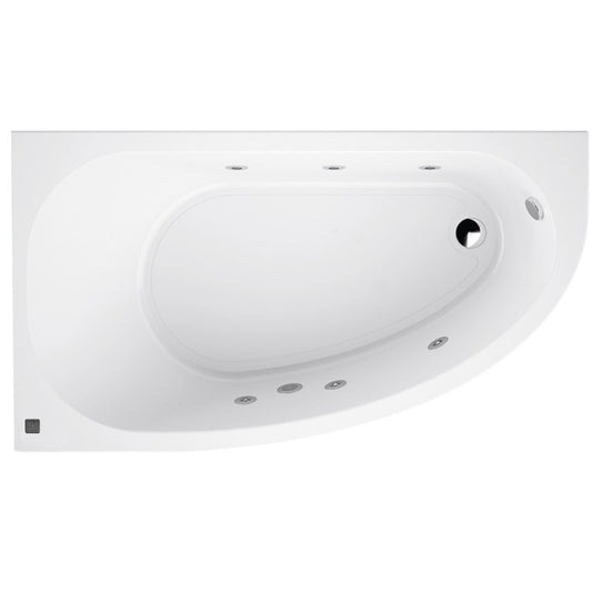 Muse Essentiel Baignoire d'Angle Blanc 90/160CM