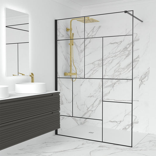 Fox Paroi de Douche Traité Anticalcaire Larg. 140CM