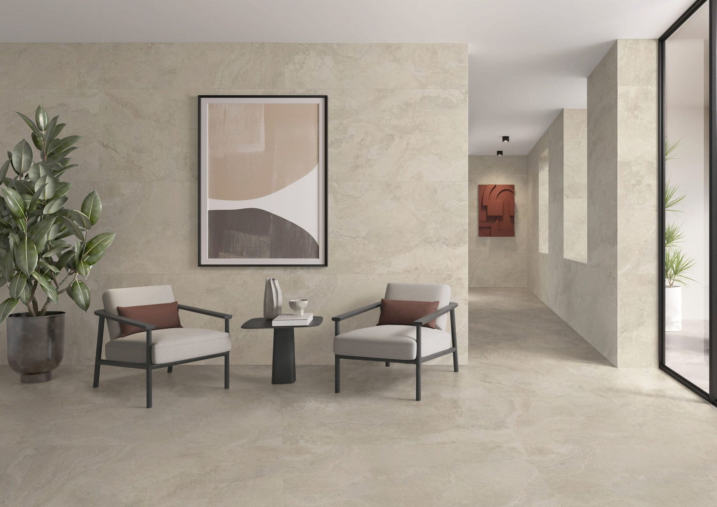 Carrelage Imitation Pierre COUVET STREAM SAND – DECOROSA