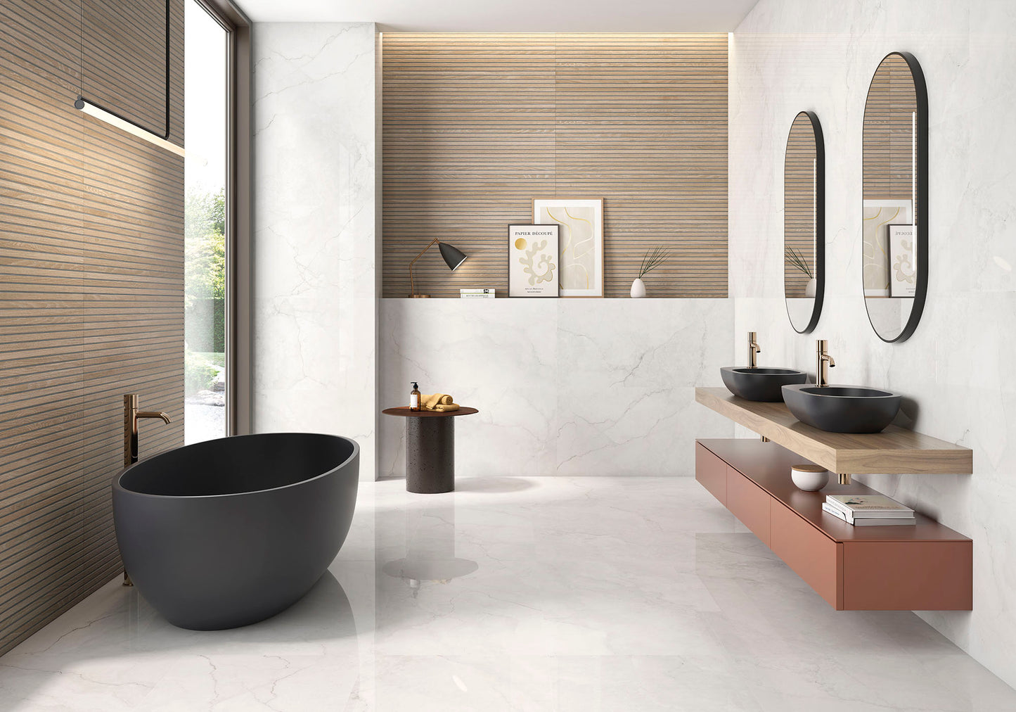 Carrelage Cronos Marfil 90x90 Finition Matt